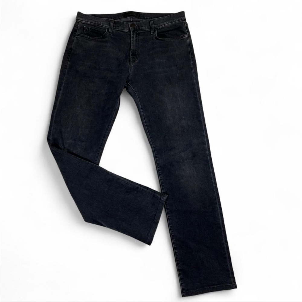 J. Brand Jeans Men's Size 34 Black Slim Fit Straight Leg Stretch